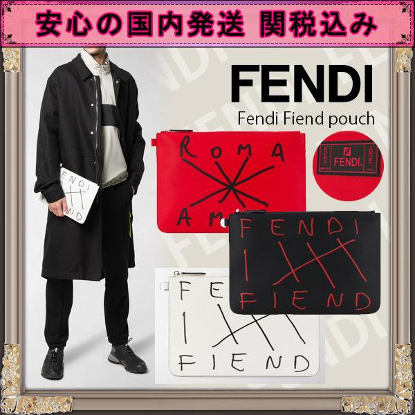 関税送料込国内発送★FENDI クラッチバッグ最新作100920